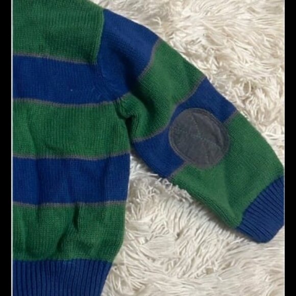 First Impressions Blue Green Toddler Knit Sweater Size 24M - Picture 4 of 8